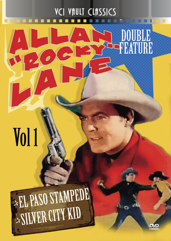 ALLAN "ROCKY" LANE Western Double Feature VOL 1