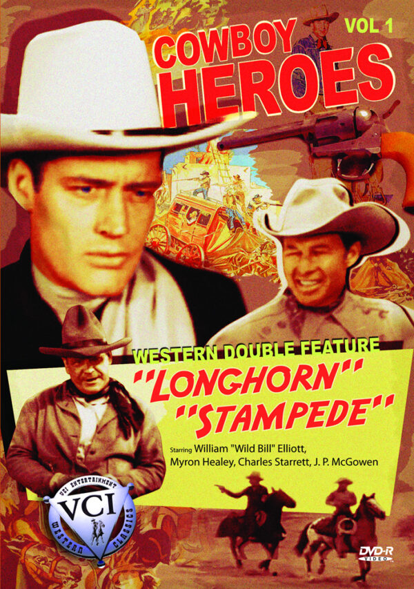 COWBOY HEROES WESTERN Double Feature VOL 1