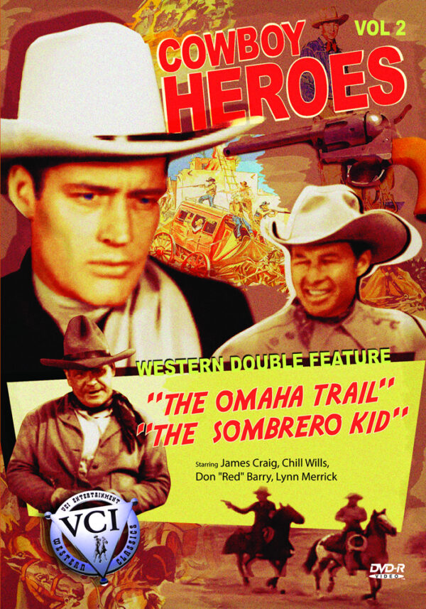 COWBOY HEROES WESTERN Double Feature VOL 2