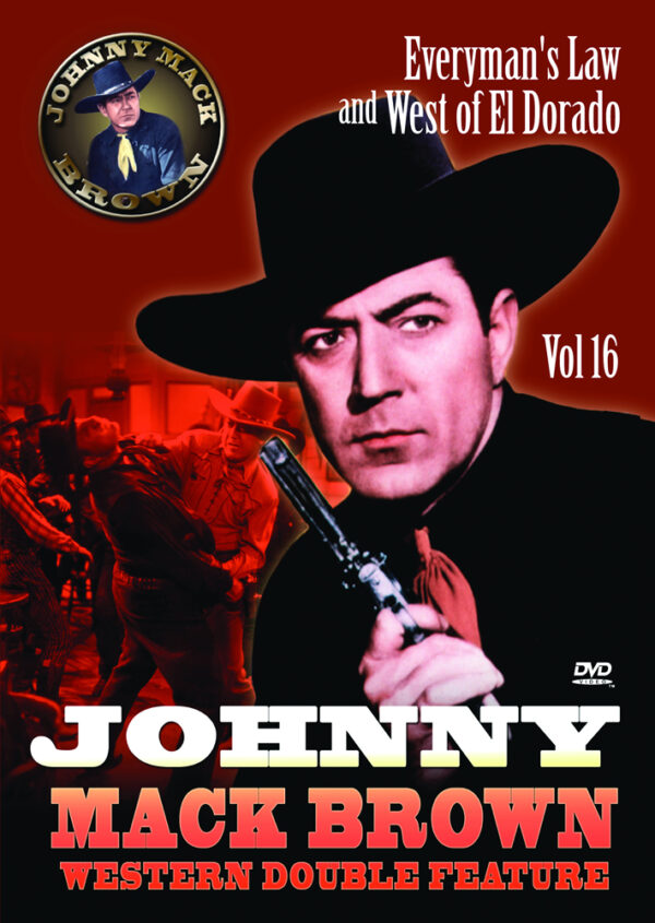 JOHNNY MACK BROWN WESTERN Double Feature VOL. 16